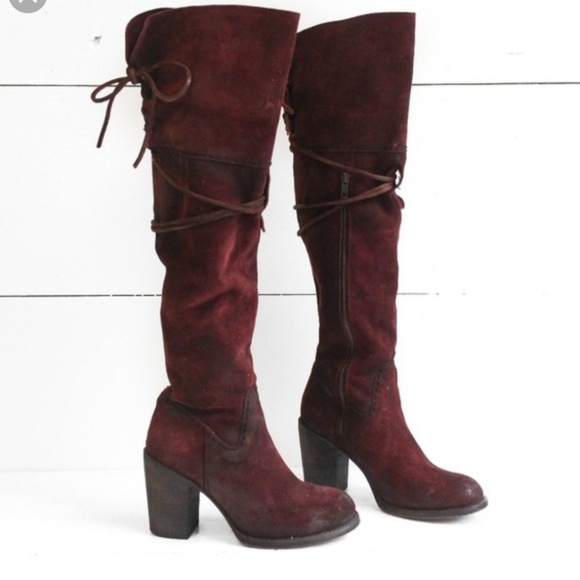 Freebird by Steven Shoes - Freebird by Steven Brock in Wine 8